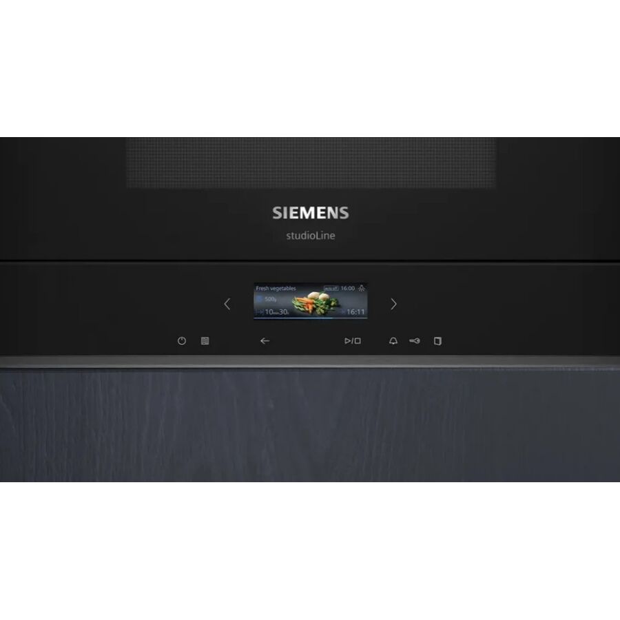 Встраиваемая микроволновая печь Siemens BF722L1B1 черный