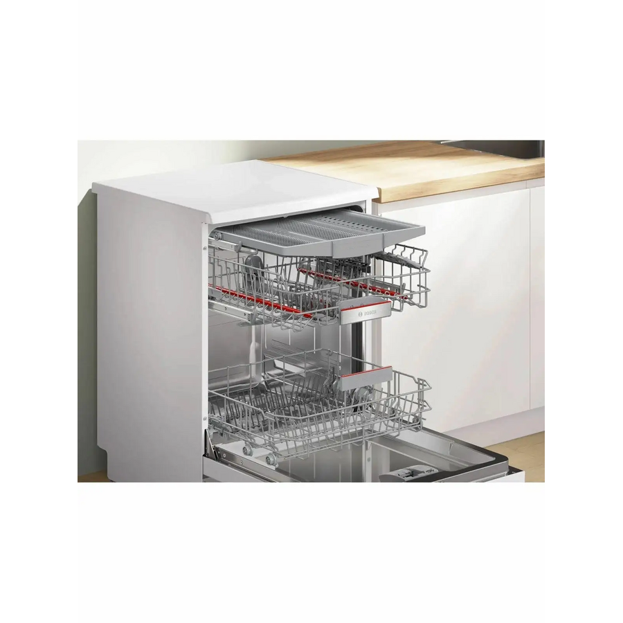 Посудомоечная машина BOSCH SMP6EMW86Q отдельностоящая, 60см, 13 комплектов, 6 стандартных программ, 4 температурных режима