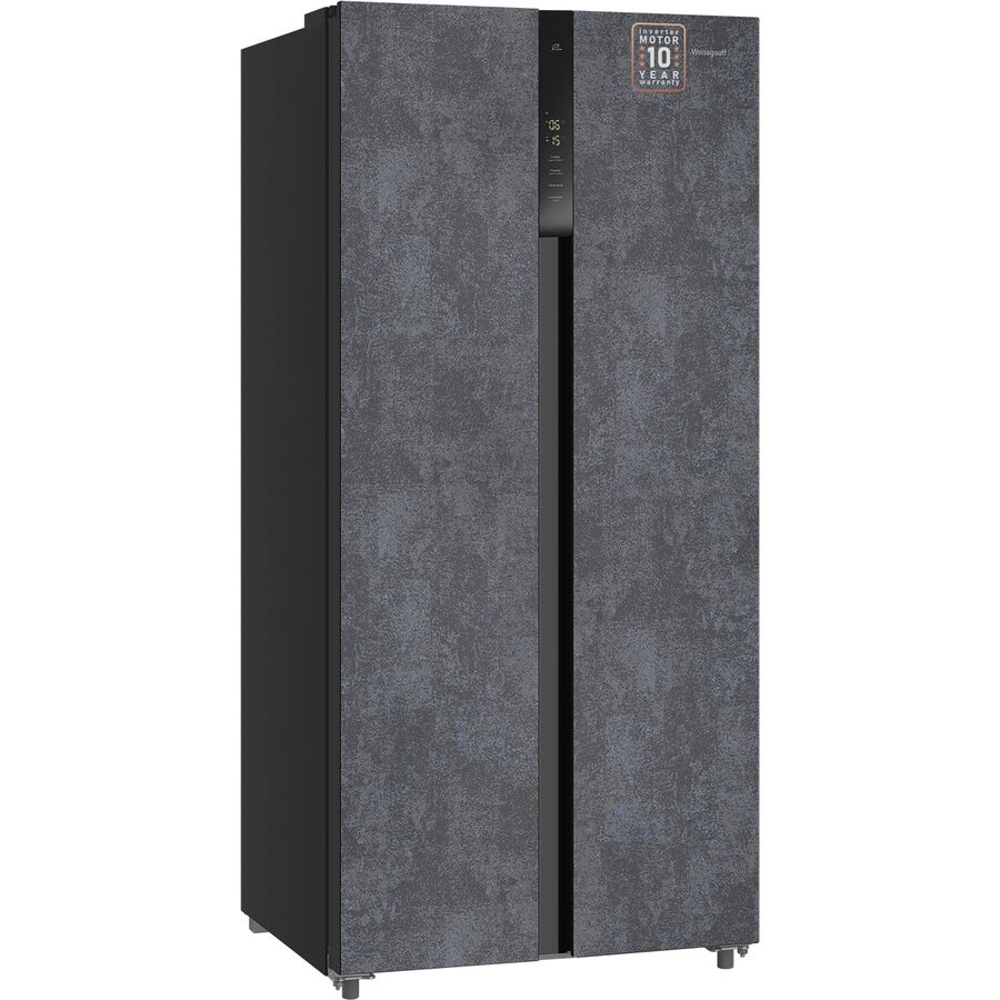 Холодильник Weissgauff WSBS 500 Inverter NoFrost Rock Glass
