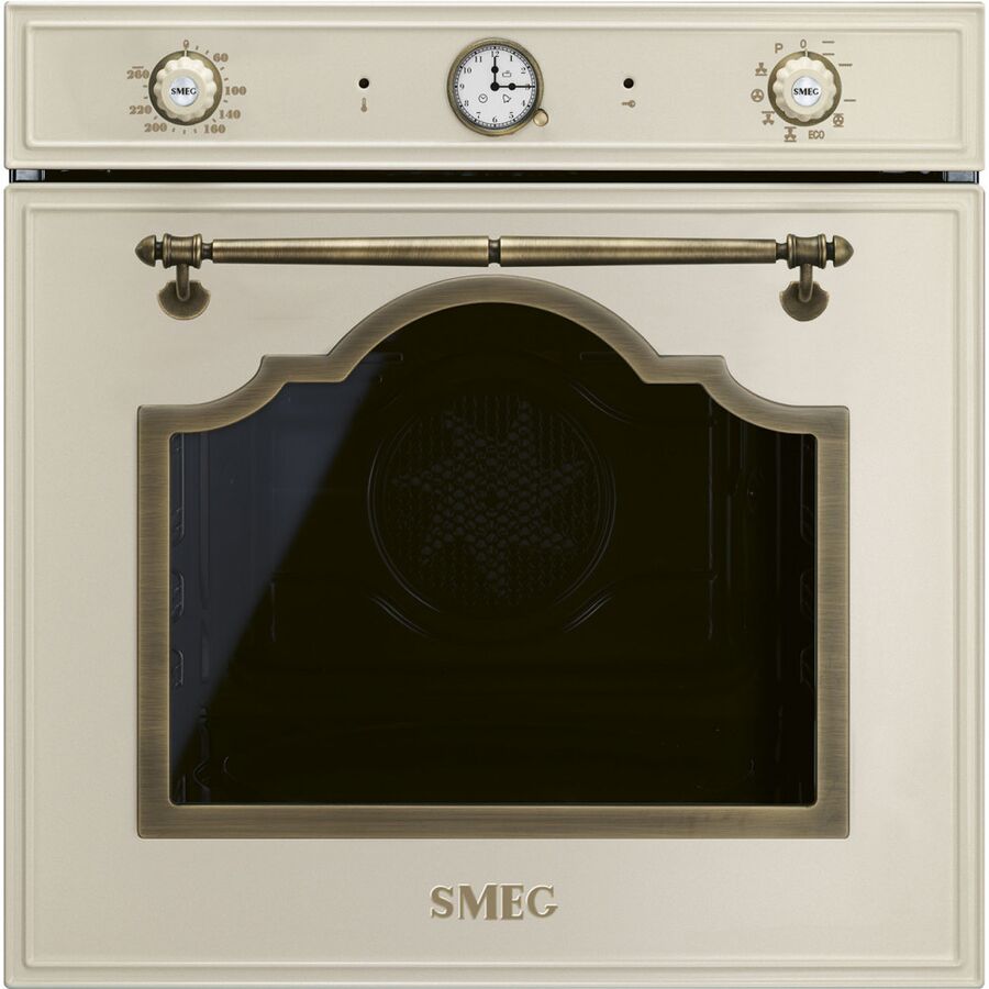 Духовой шкаф SMEG SFP67C1TPO 60см, Cortina, 50-260 градусов, часы/таймер, галогенная подсветка, 9 режимов