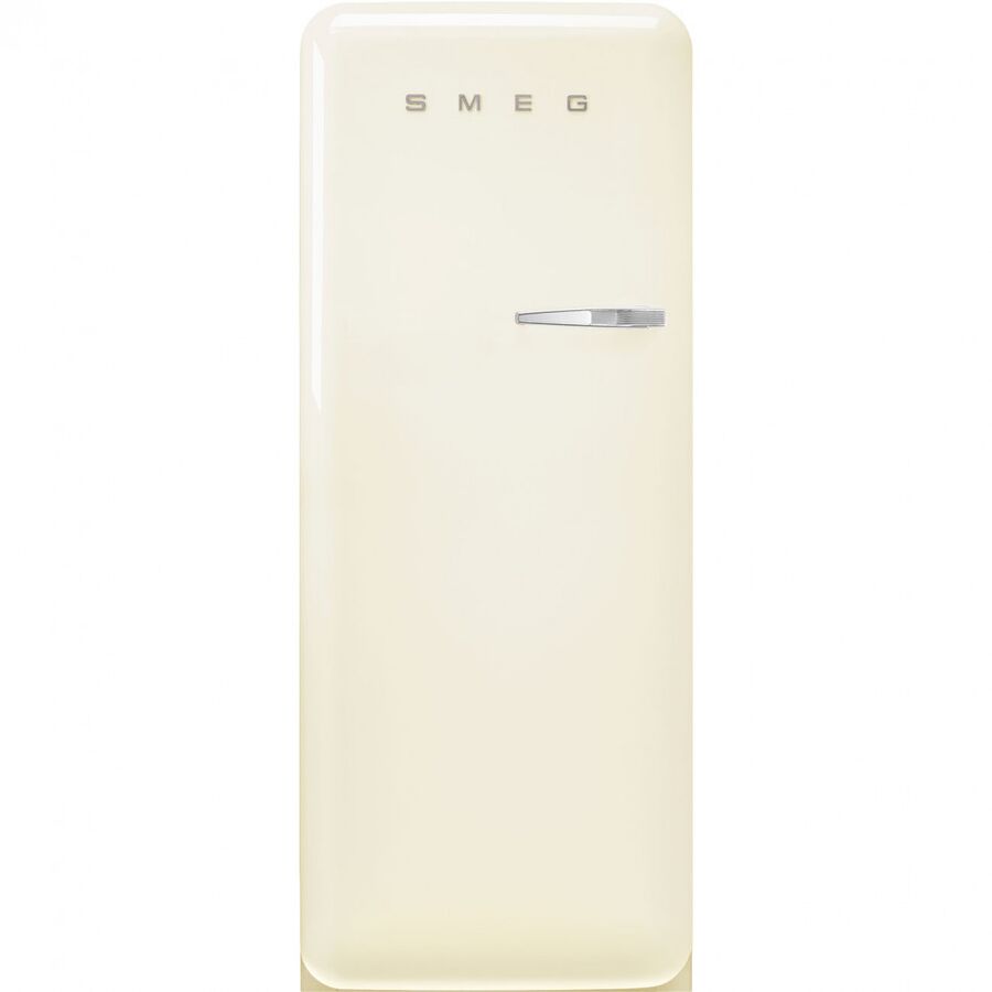 Холодильник SMEG FAB28LCR6 отдельностоящий однодверный стиль 50-х годов, 60см, кремовый, петли слева