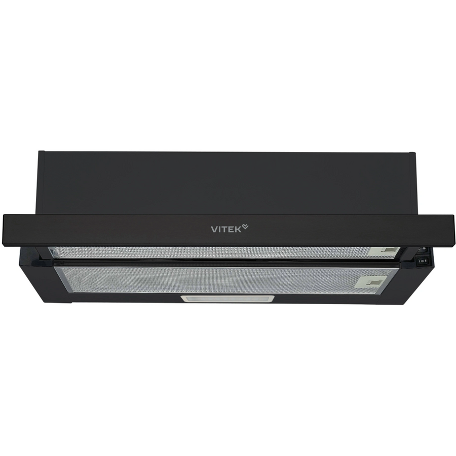 Вытяжка Vitek VT-TH 6020 BK черный управление кулисные переключатели (1 мотор)