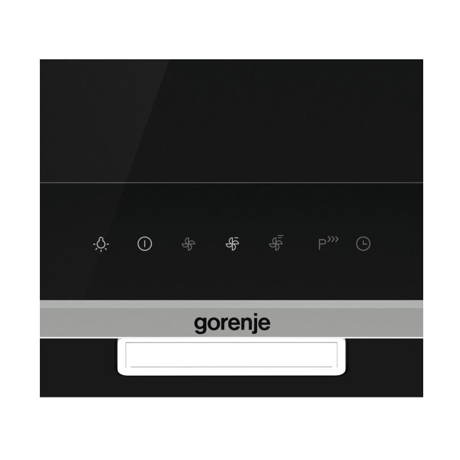 Вытяжка GORENJE WHI649X21P черное стекло