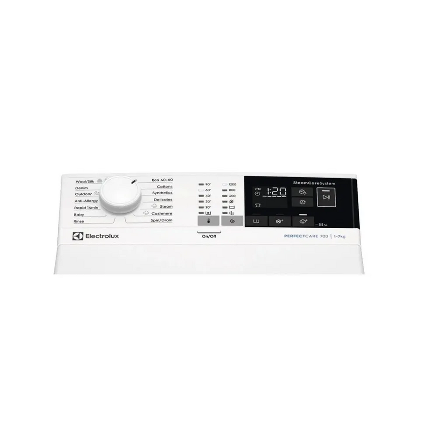 Стиральная машина вертикальная Electrolux EW7T4272E белый