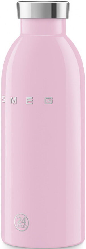 Термобутылка SMEG WBF01PK стиль 50-х гг, объем 500мл, поддержание тепла до 12 часов черный