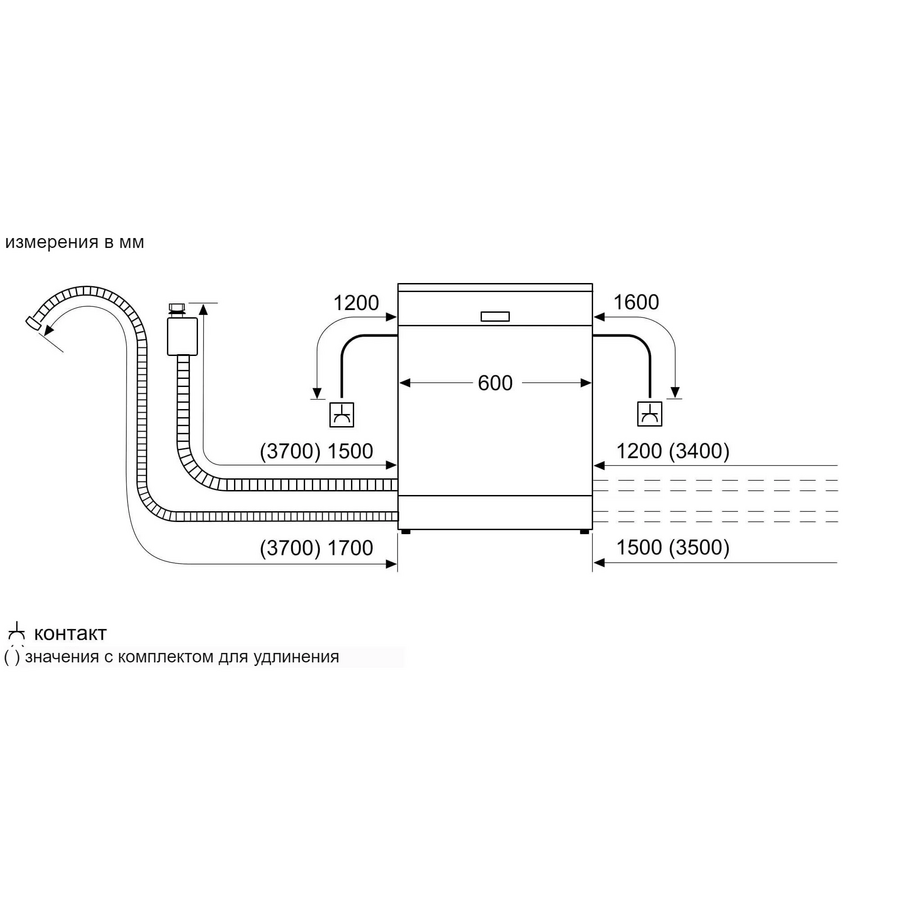 Посудомоечная машина Bosch SMV6YCX02E