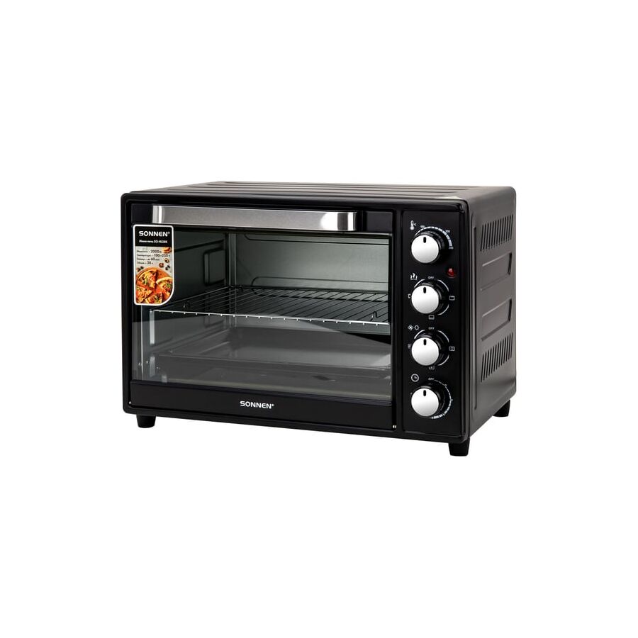 Мини-печь SONNEN EO-HL38K (458306) черная