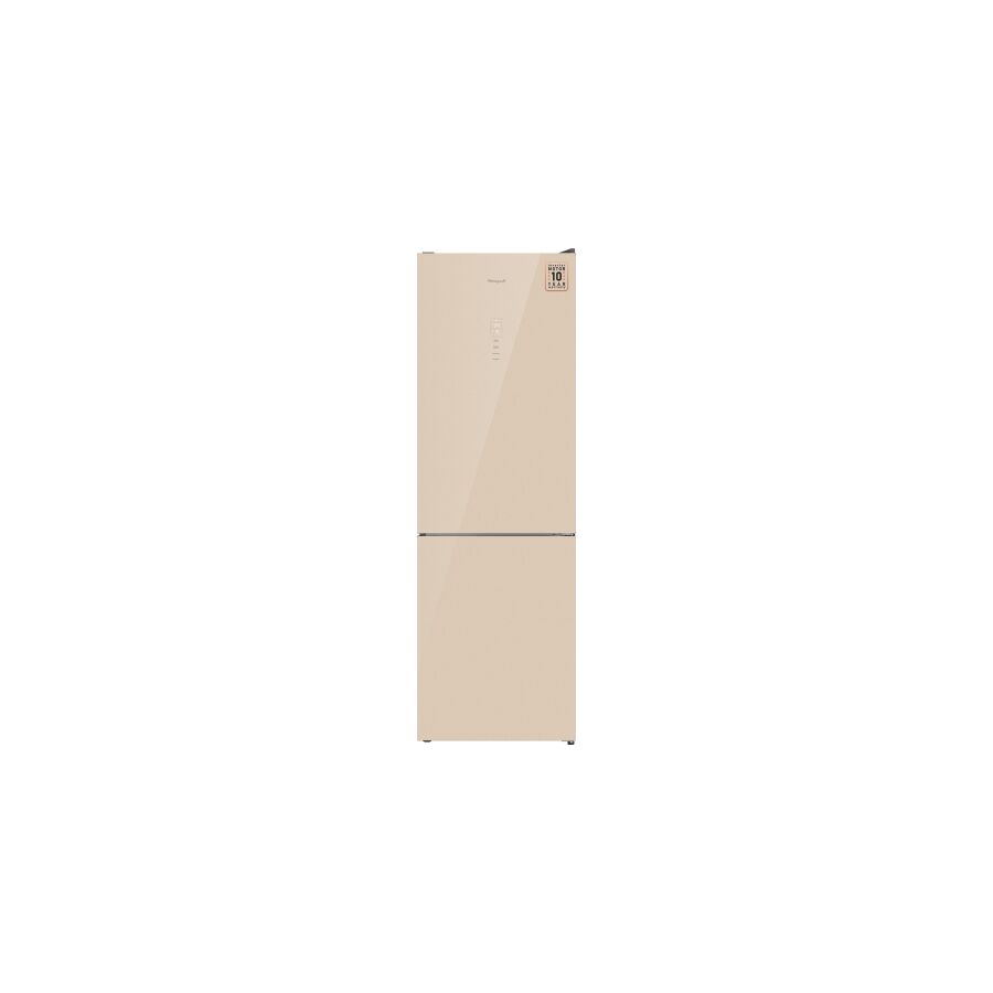Холодильник Weissgauff WRK 185 Total NoFrost Inverter Beige Glass