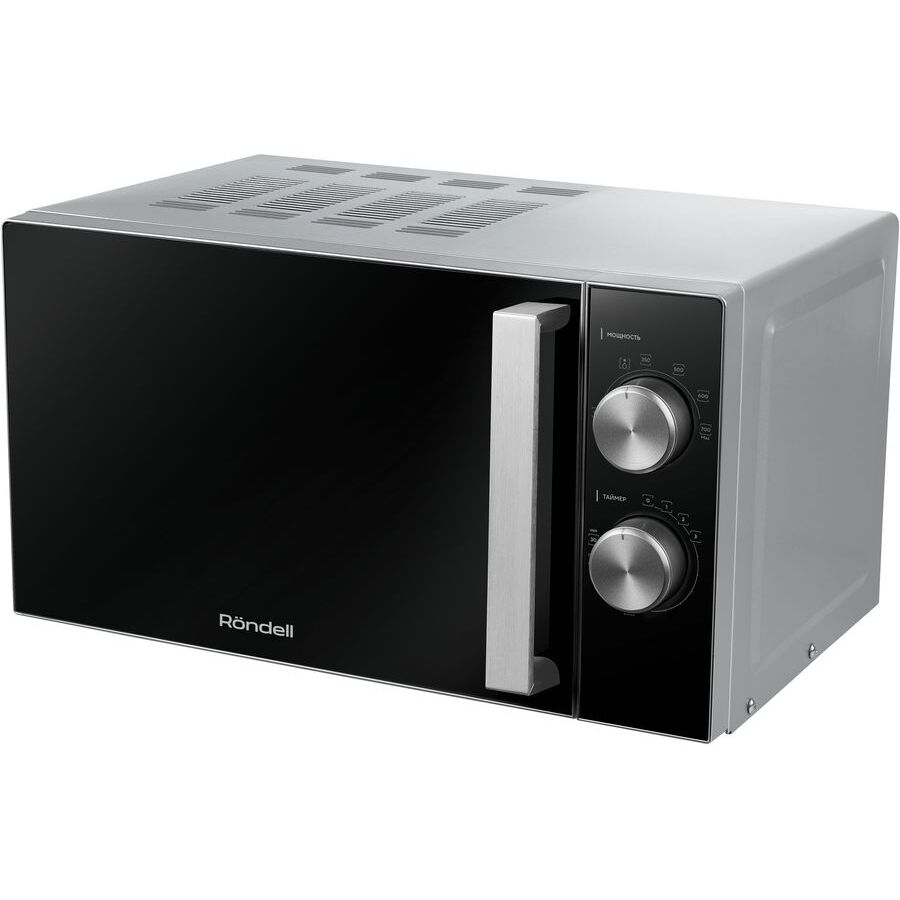 Микроволновая печь Rondell RDE-MW208 серебристый/черный