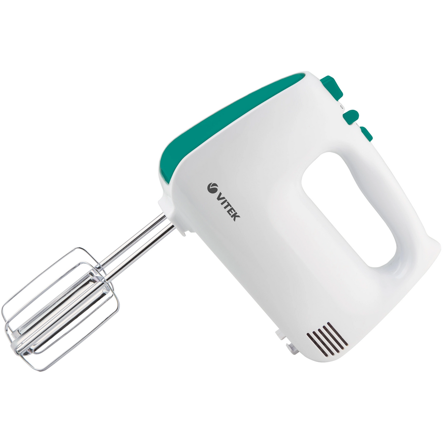 Миксер ручной Vitek VT-1490 белый/зеленый