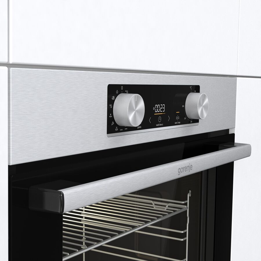 Духовой шкаф Gorenje BO6737E02NX черный