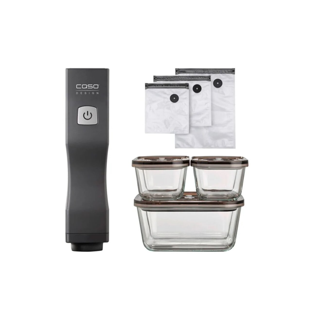 Вакууматор с аксессуарами CASO Vacu OneTouch Eco-Set