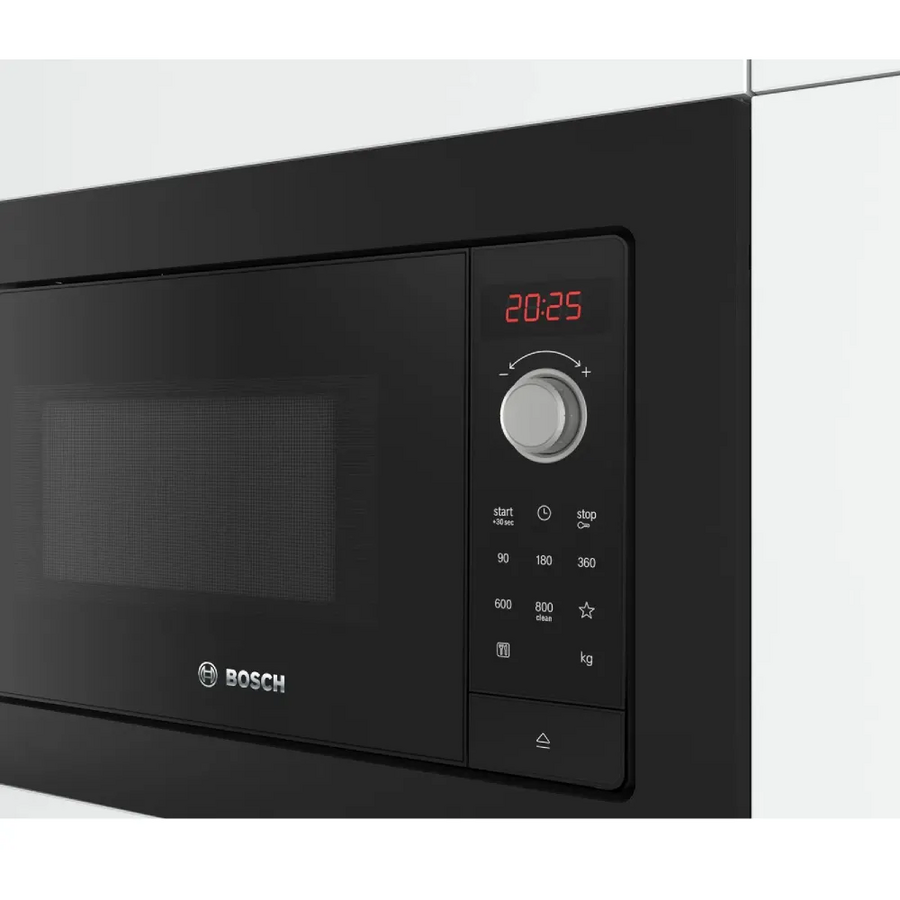 Встраиваемая микроволновая печь Bosch BFL623MB3, черный, микроволны до 800 Вт