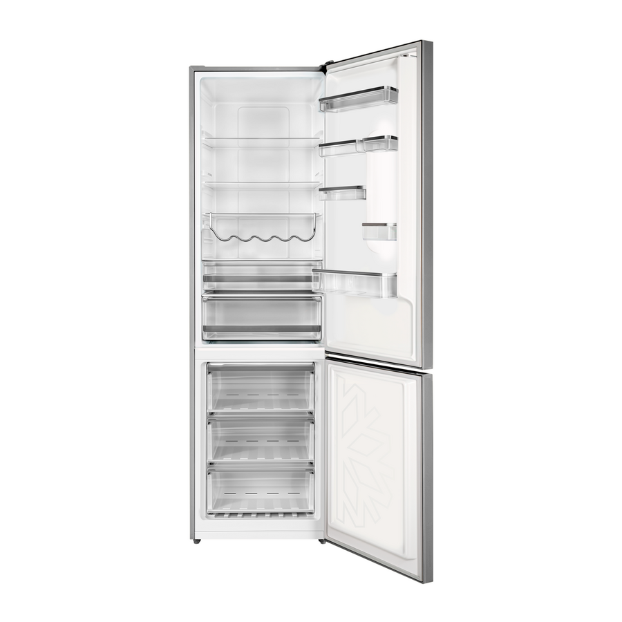 Холодильник WILLMARK RFN-582DIGG (410л., Inverter, Total NoFrost, дисплей., стекло серый)