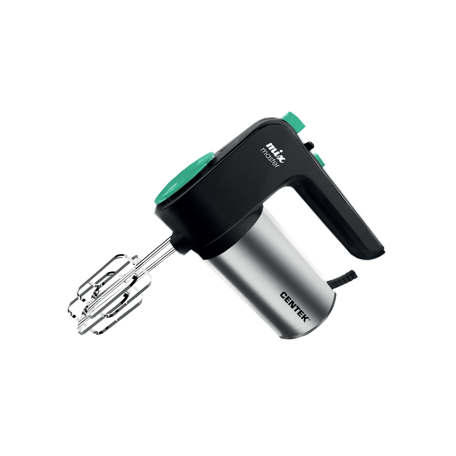 Миксер Centek CT-1123 (черн/сталь)