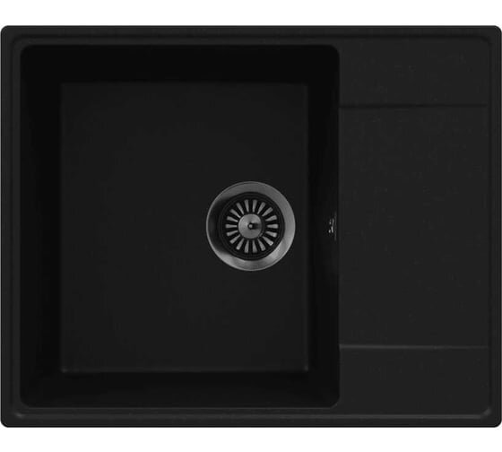 Кухонная мойка MAUNFELD Lacrima 605 MFQS-605B черный