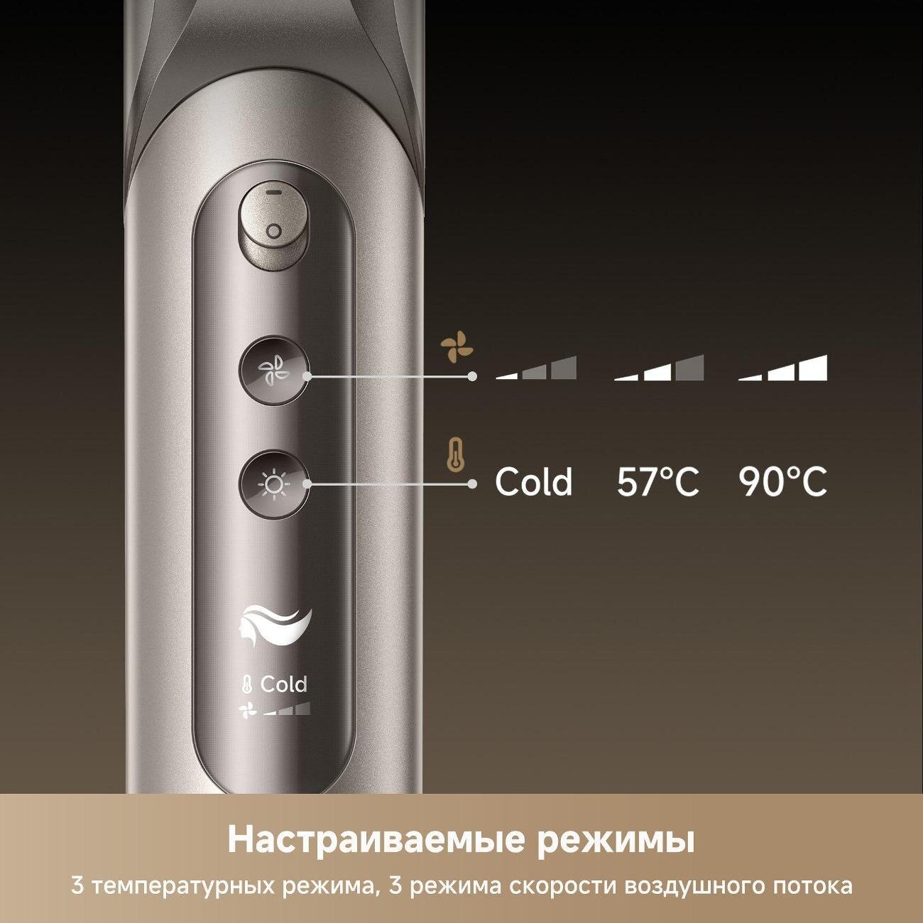 Фен Dreame Dazzle Titanium, AZD20A