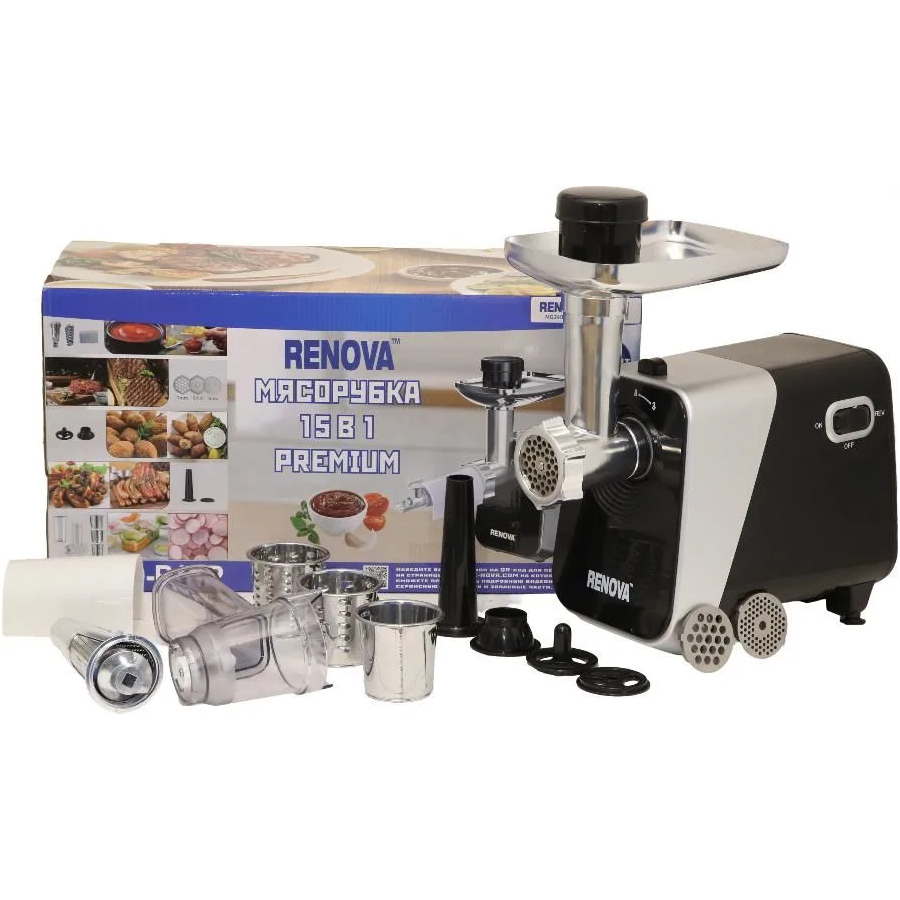 Мясорубка RENOVA MG260-R1BP