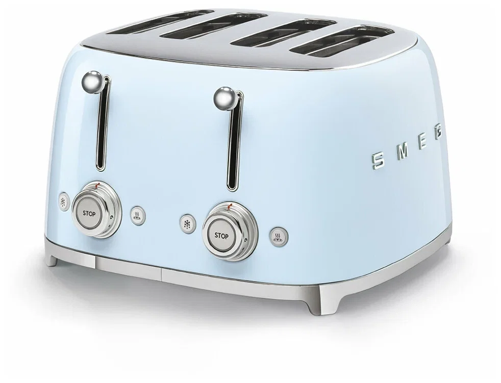 Тостер SMEG TSF03PBEU пастельный голубой