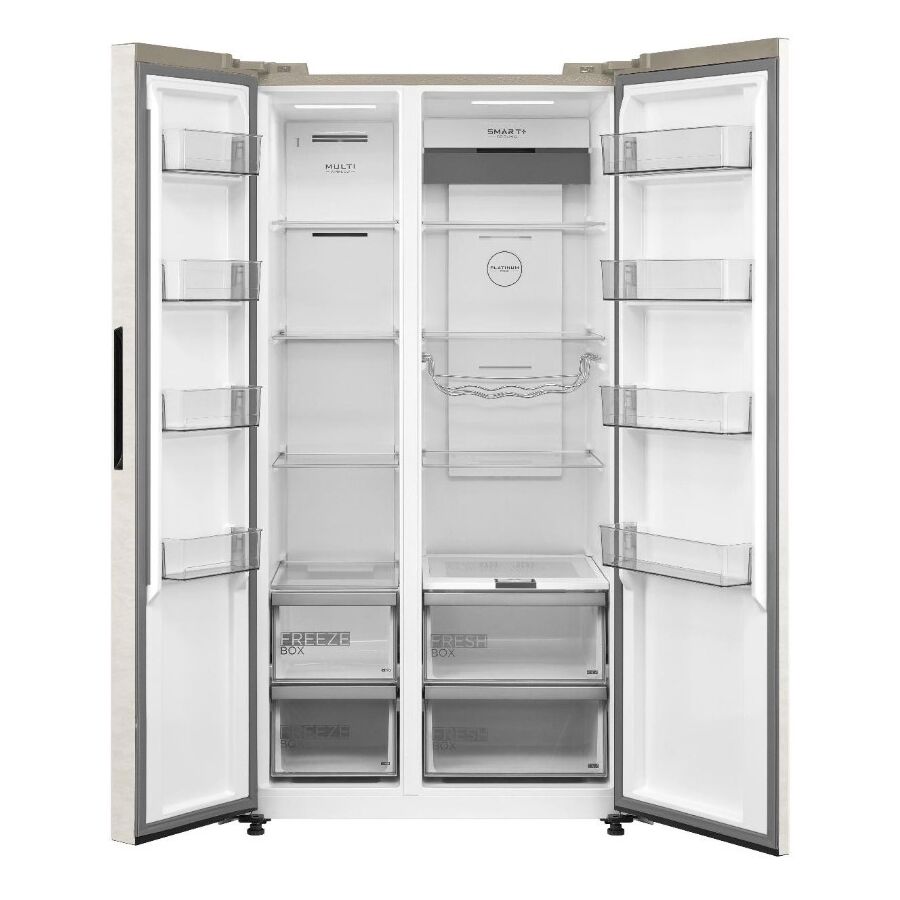 Холодильник Midea MDRS791MIE33 бежевый