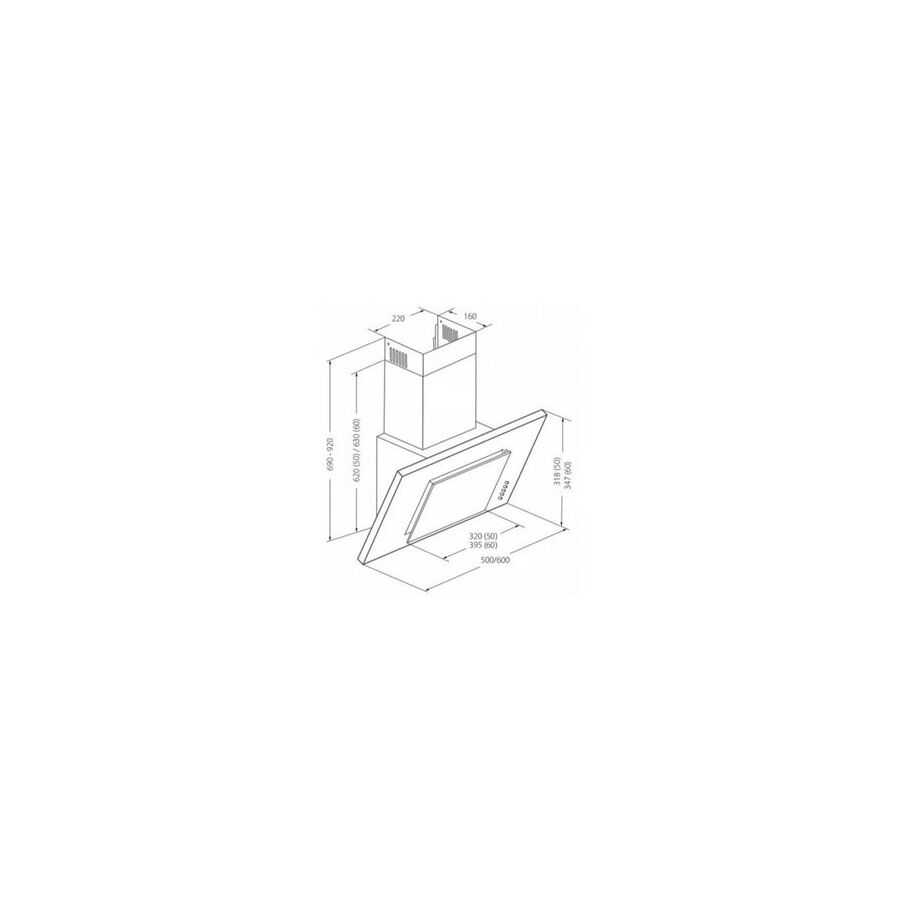 Вытяжка Akpo WK-4 Optima Eco черный 2209