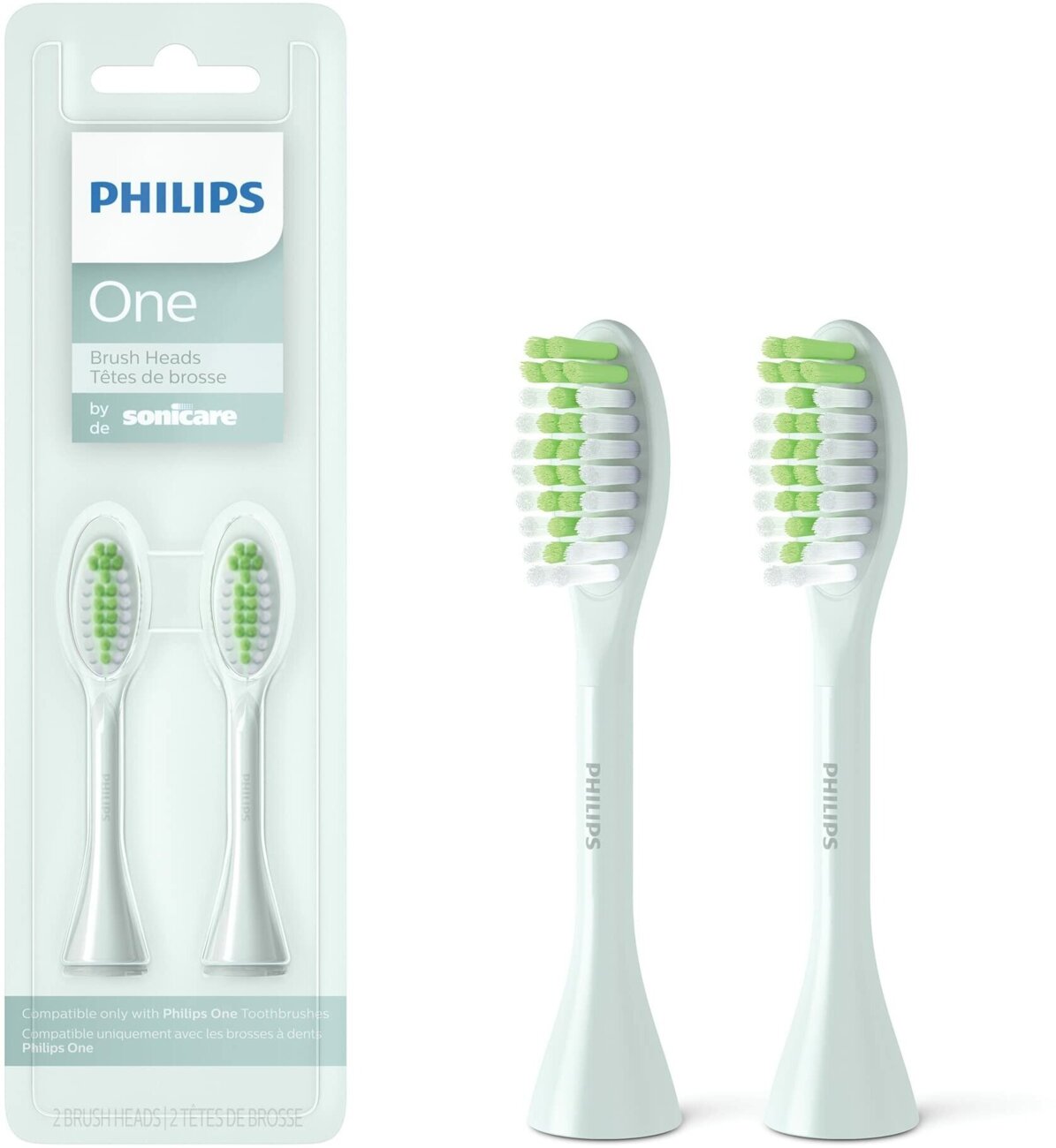 Сменная насадка Philips BH1022/03 Sonicare One 2шт белый