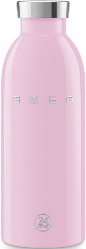 Термобутылка SMEG WBF01PK стиль 50-х гг, объем 500мл, поддержание тепла до 12 часов черный