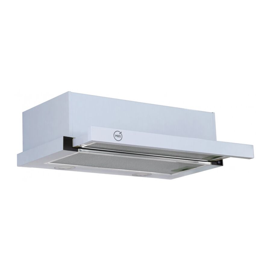 Вытяжка MBS Aralia 160, управление кнопочное, белый (Aralia 160 white glass)