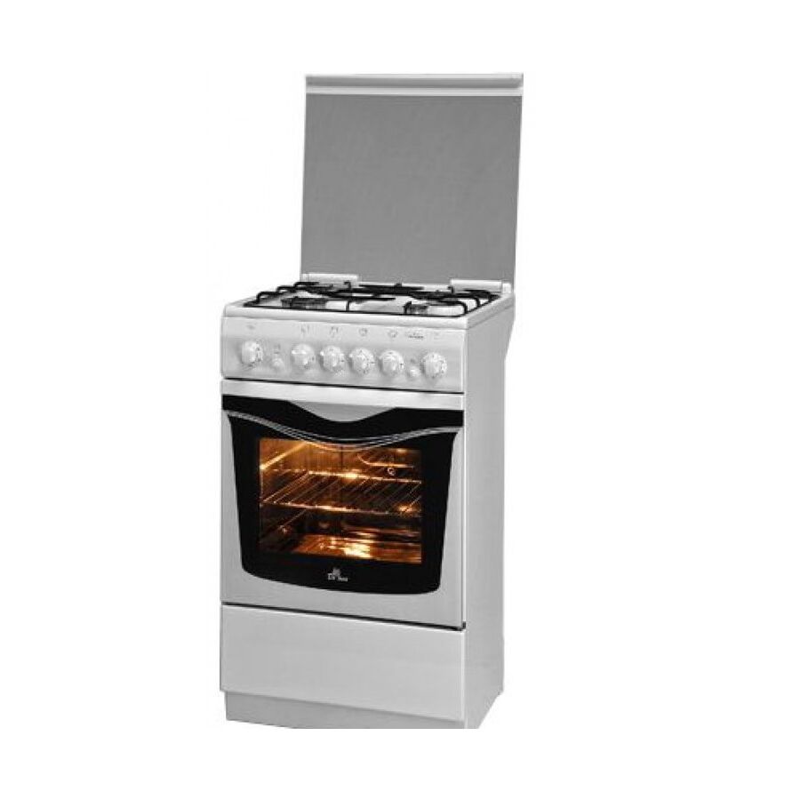 Плита De Luxe 5040.42г (кр) ЧР белый