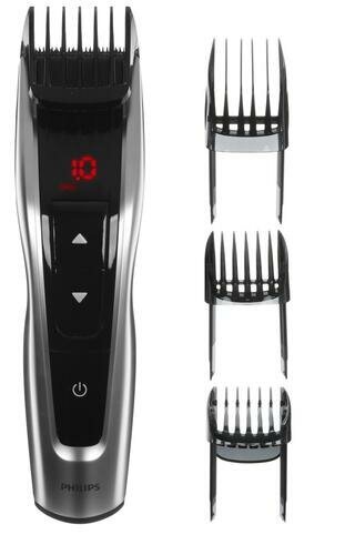 Машинка для стрижки Philips HC9420/15 серебристый/черный