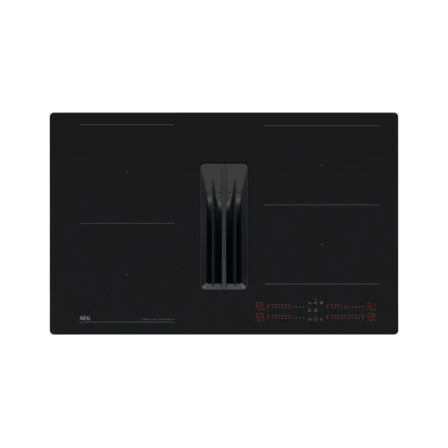 Варочная поверхность AEG TH84CC23CZ индукционная с вытяжкой