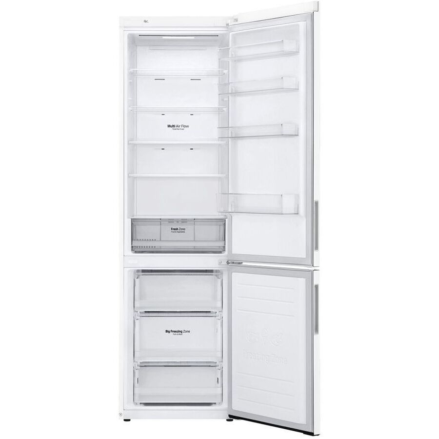 Холодильник LG GA-B509CQCL белый двухкамерный 203x59.5x68.2см Общий объем холодильной камеры 384 л Общий объем морозильной камеры 107 л Морози