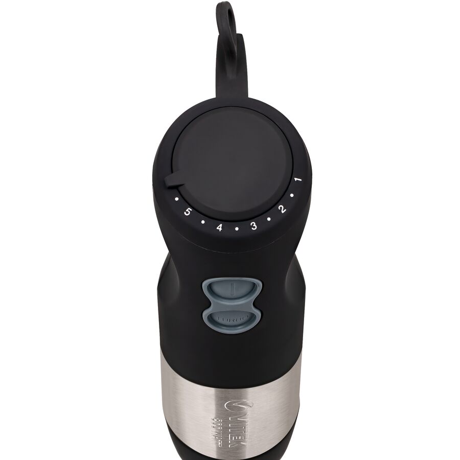 Блендер погружной Vitek VT-3411 BK чёрный 800 Вт., 3 в 1, 6 скоростей