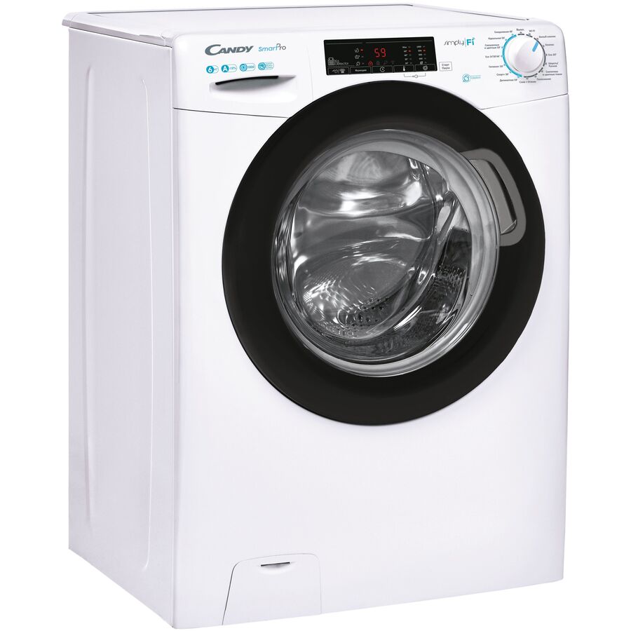 Стиральная машина Candy Smart Pro CSO34 106TB1/2-07 класс: A-10% загр.фронтальная макс.:6кг белый