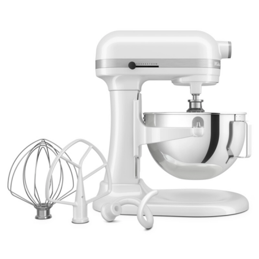 Миксер KitchenAid Heavy Duty 5KSM55SXXEWH белый 5,2 л