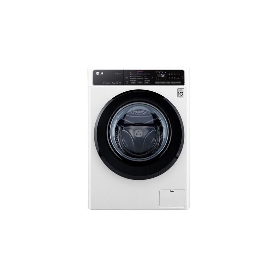 Стиральная машина LG F2H5HS6W 60x45x85 см :A фронт. макс.:7кг белый 1200 об/мин, пар