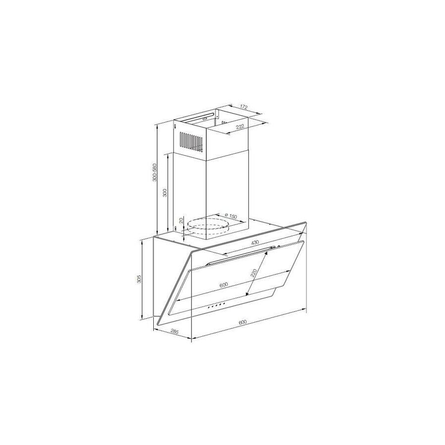 Вытяжка Graude DH 60.0 GE