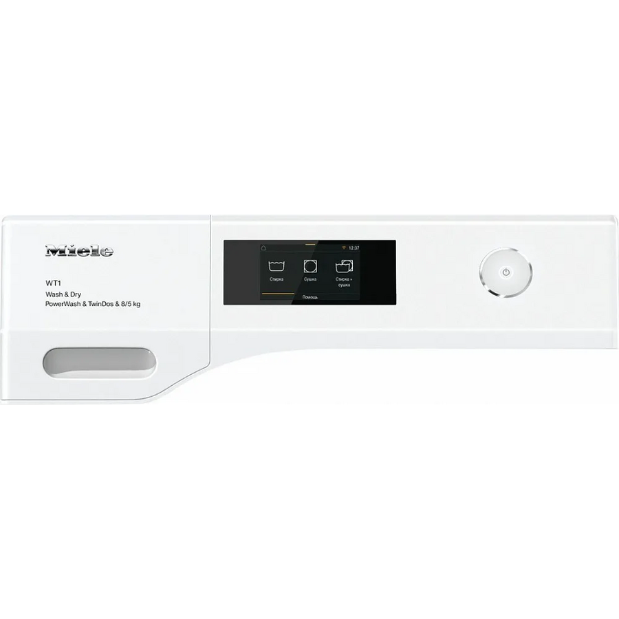 Стирально-сушильная машина Miele WTR870WPM, отдельностоящая 850x596x637 8/5 кг 1600 об/мин 48 дБ SteamCare PowerWash TwinDos MTouch Германия
