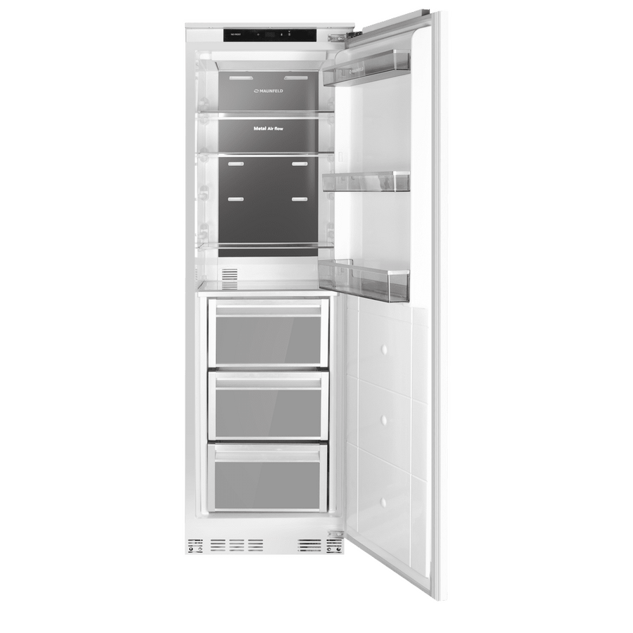 Встраиваемый холодильник MAUNFELD MBF205NFWGR Inverter