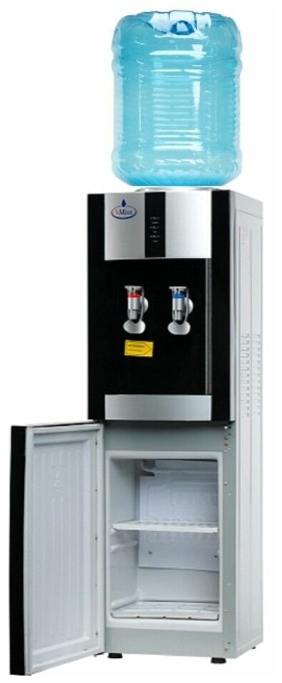 Кулер Smixx 16L-B/E черный с серебром
