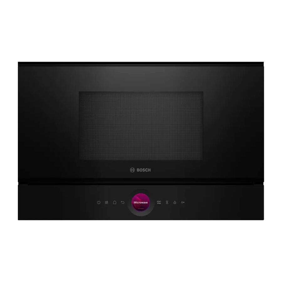 Встраиваемая микроволновая печь BOSCH BFR7221B1 черный