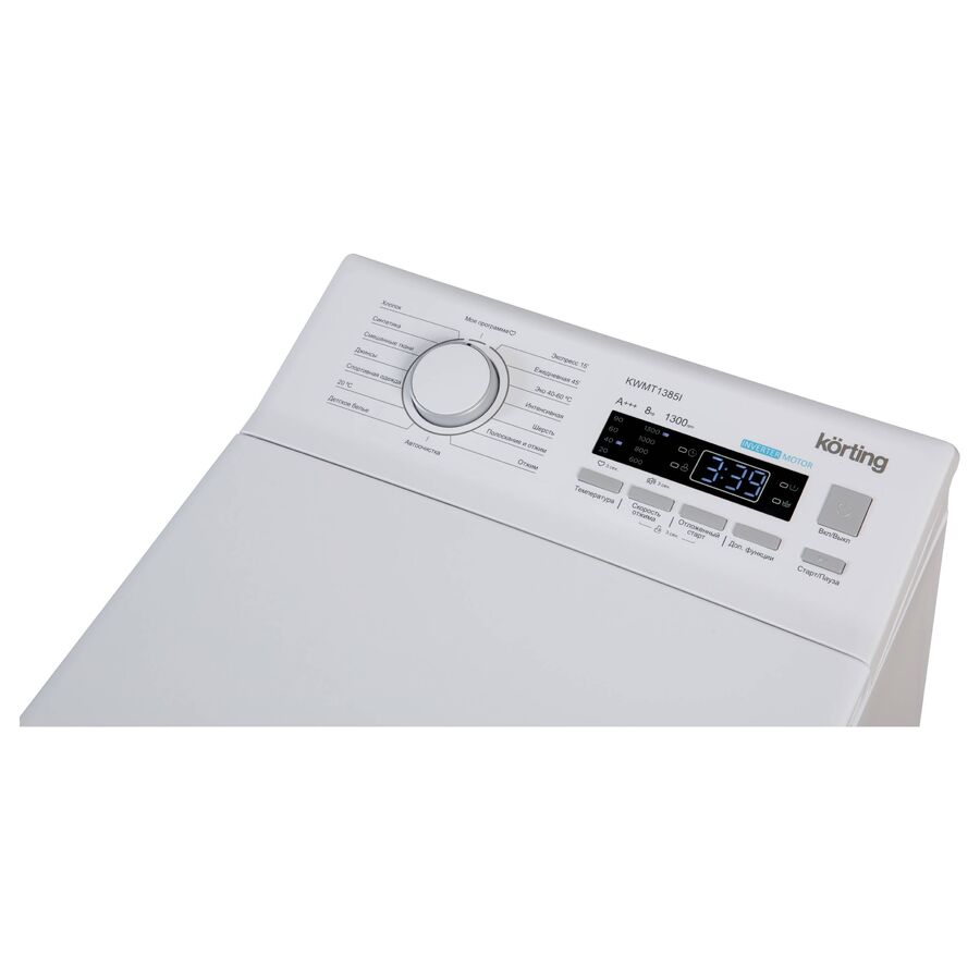 Стиральная машина вертикальная KORTING KWMT 1385 I
