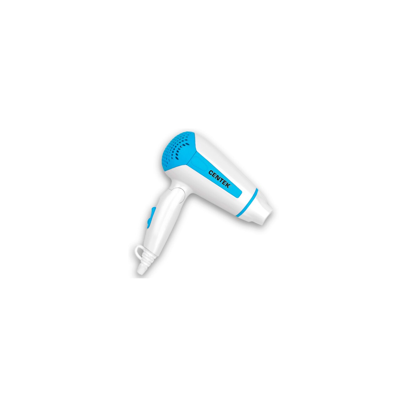 Фен Centek CT-2229 (бел/роз) 1200Вт, 2 скорости и температуры нагрева, складная ручка