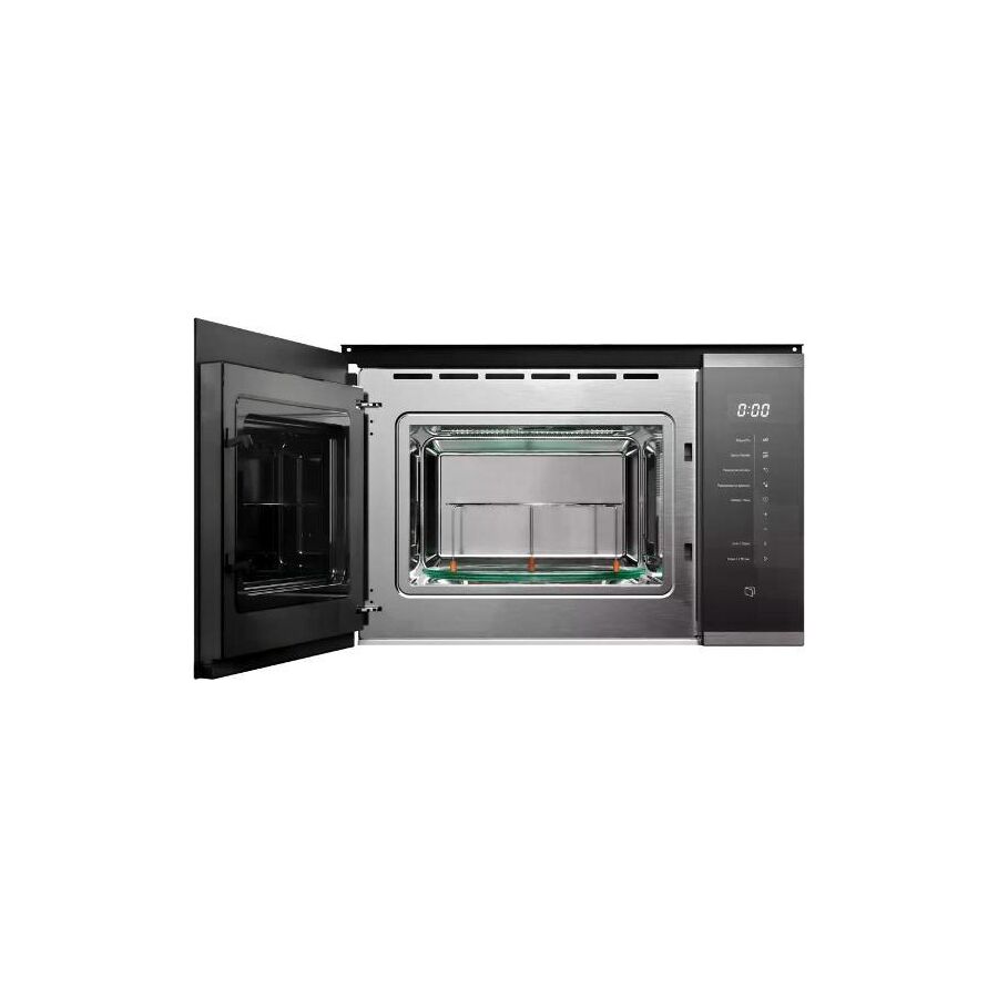 Встраиваемая микроволновая печь Kuppersberg HMW 651 BX High-Tech, 25л, мощность 900Вт, кварцевый гриль, поворотный стол, 5 уровней