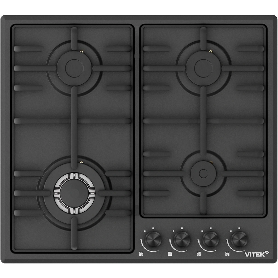 Варочная поверхность Vitek VGH 6410W MBK черный матовый
