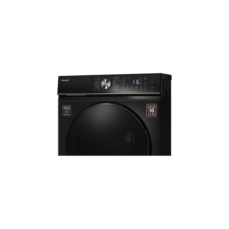 Стиральная машина Weissgauff WM 47147 DC Inverter Steam Black