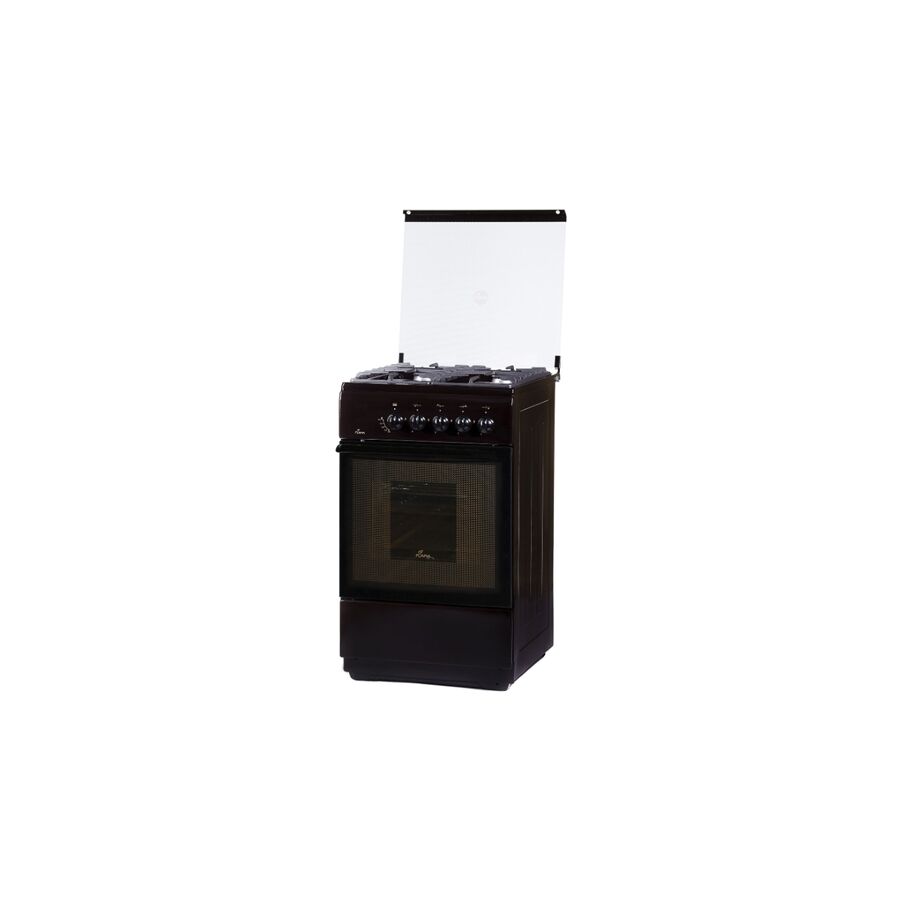 Плита Flama FG 24022 B коричневый (стеклянная крышка)