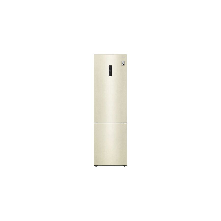 Холодильник LG GA-B509CETL бежевый 203x59.5x68.2см (двухкамерный) Общий объем холодильника 419, Общий объем холодильной камеры 292, Общий объем морозильной камеры 127