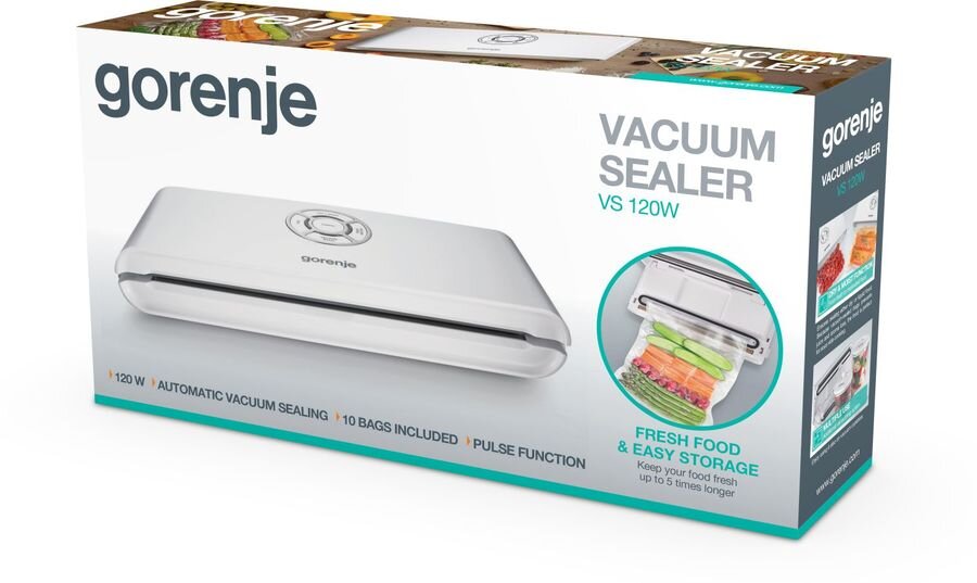 Вакуумный упаковщик Gorenje VS120W белый