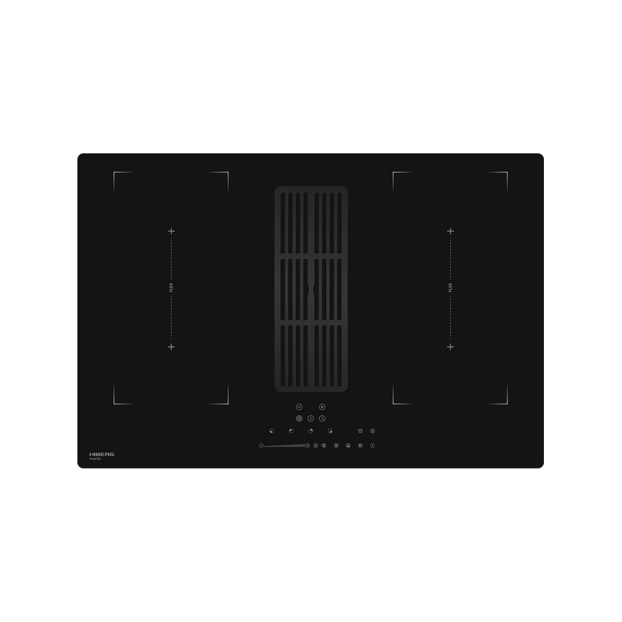 Варочная поверхность HIBERG i8-VM8 B индукционная стеклокерамическая